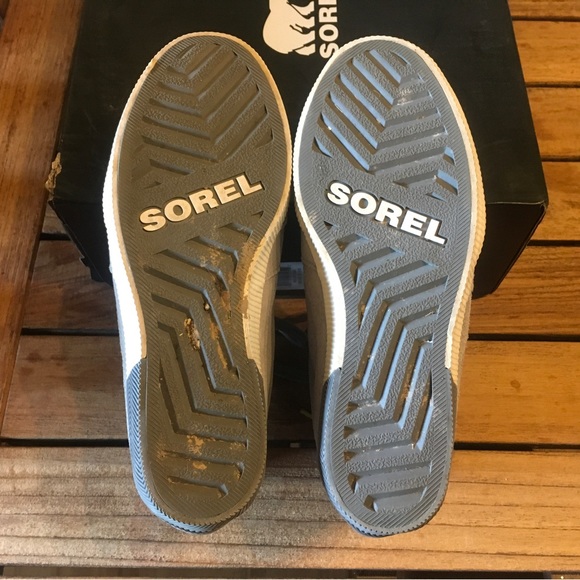 Sorel Out N About wedge size 7.5 dove - Picture 2 of 7